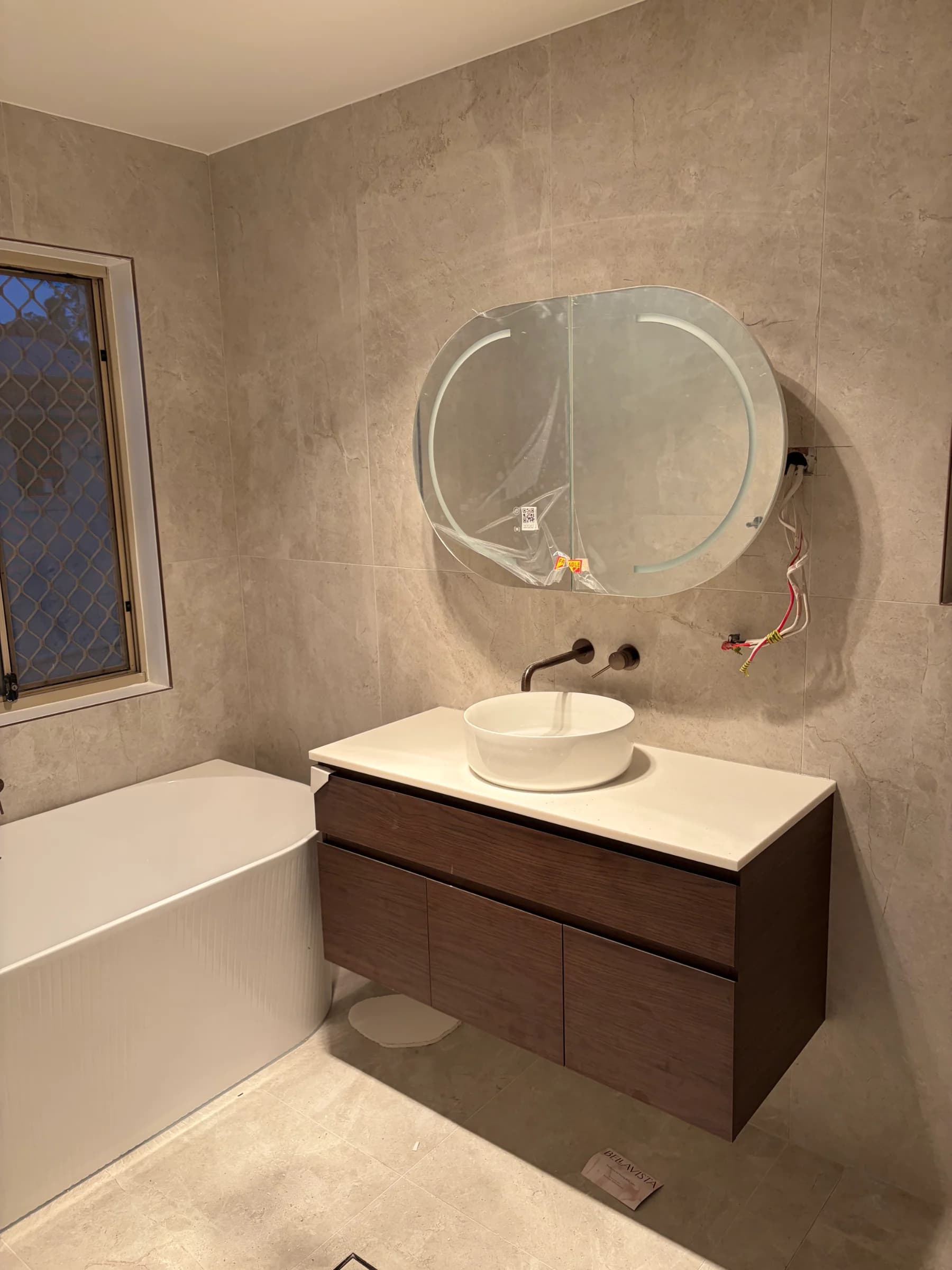 A full renovation before the keys changed hands